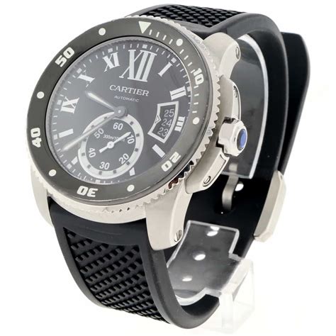 cartier calibre de cartier diver black